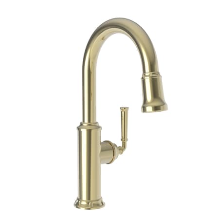 Newport Brass Prep/Bar Pull Down Faucet in French Gold (Pvd) 3210-5203-24A